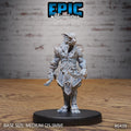 #6439 - Figurine Dragonborn Rogue en résine pour JDR