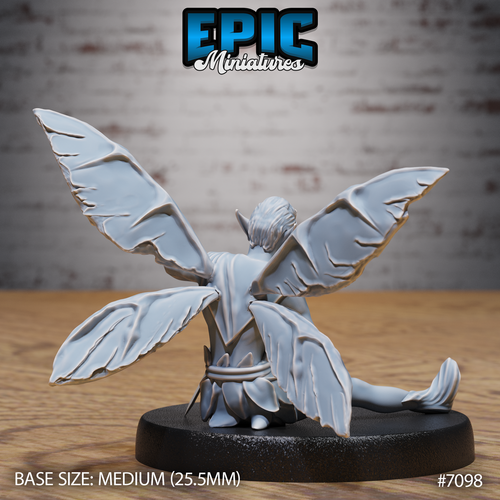 #7098 - Figurine Fey Folk Knife en résine pour JDR