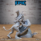#6780 - Figurine JDR Jungle Goblin pour jeu de rôle - Imprimée en résine - Échelle 32mm - Epic Miniature