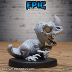 #6767 - Figurine Dinosaur Hatchling Sitting en résine pour JDR