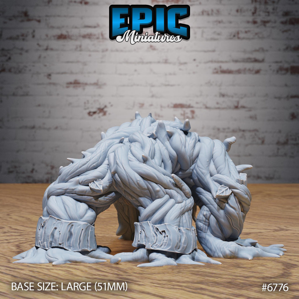 Figurine JDR Shambling Mound pour jeu de rôle - Imprimée en résine - Échelle 32mm - Epic Miniature