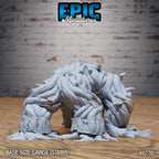 Figurine JDR Shambling Mound pour jeu de rôle - Imprimée en résine - Échelle 32mm - Epic Miniature