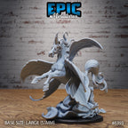 #6393 - Figurine JDR Fairy Pegasus Flying pour jeu de rôle - Imprimée en résine - Échelle 32mm - Epic Miniature