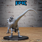 Figurine JDR Raptor pour jeu de rôle - Imprimée en résine - Échelle 32mm - Epic Miniature