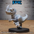 #6765 - Figurine JDR Dinosaur Hatchling pour jeu de rôle - Imprimée en résine - Échelle 32mm - Epic Miniature