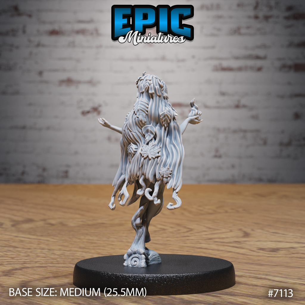 #7113 - Figurine Dryad Magic en résine pour JDR