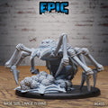 #6457 - Figurine Dire Spider Nest en résine pour JDR