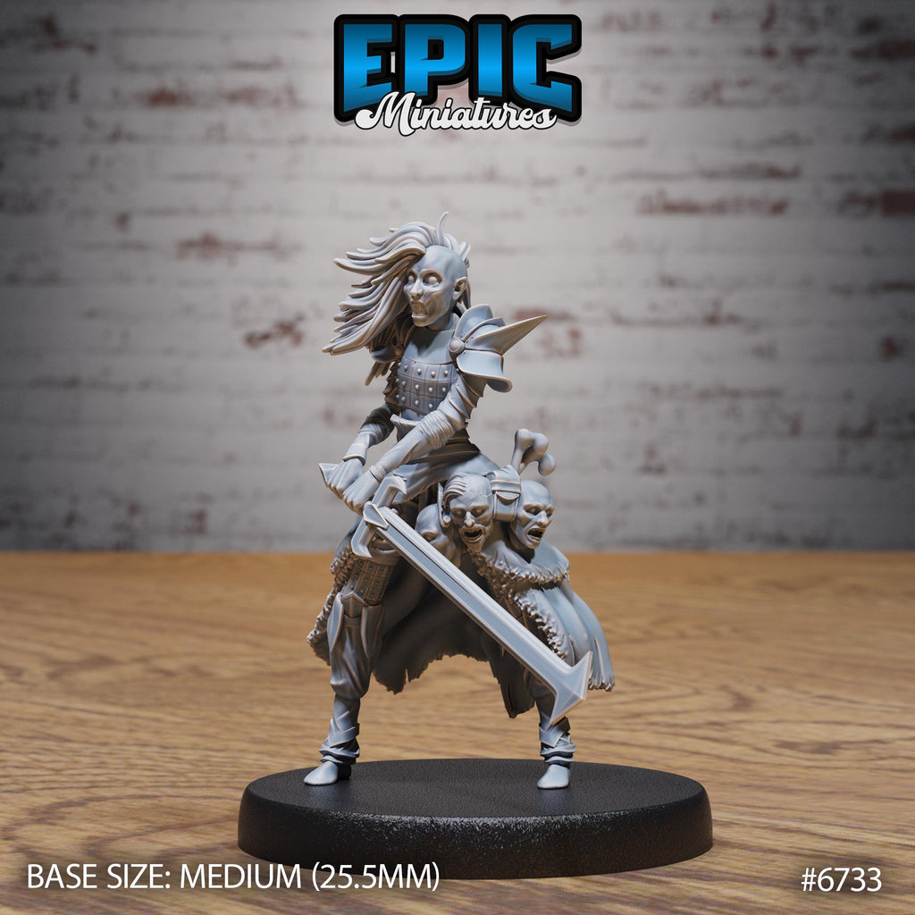 #6733 - Figurine Revenant Headhunter en résine pour JDR