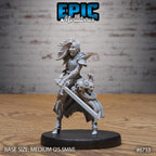 #6733 - Figurine Revenant Headhunter en résine pour JDR