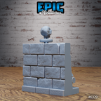 #6329d - Figurine Laboratory Walls & Tiles en résine pour JDR
