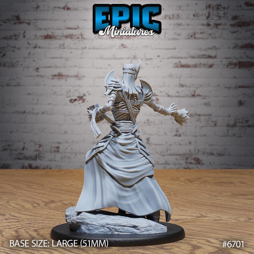 #6701 - Figurine Vecna Throne en résine pour JDR