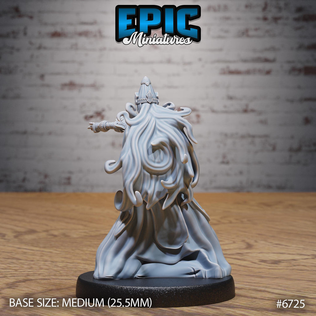 #6725 - Resin Experienced Lich Spellcast Miniature for RPG