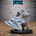 Dragonborn Rogue RPG miniature for tabletop gaming - Resin printed - 28mm and 32mm scale - Epic Miniature