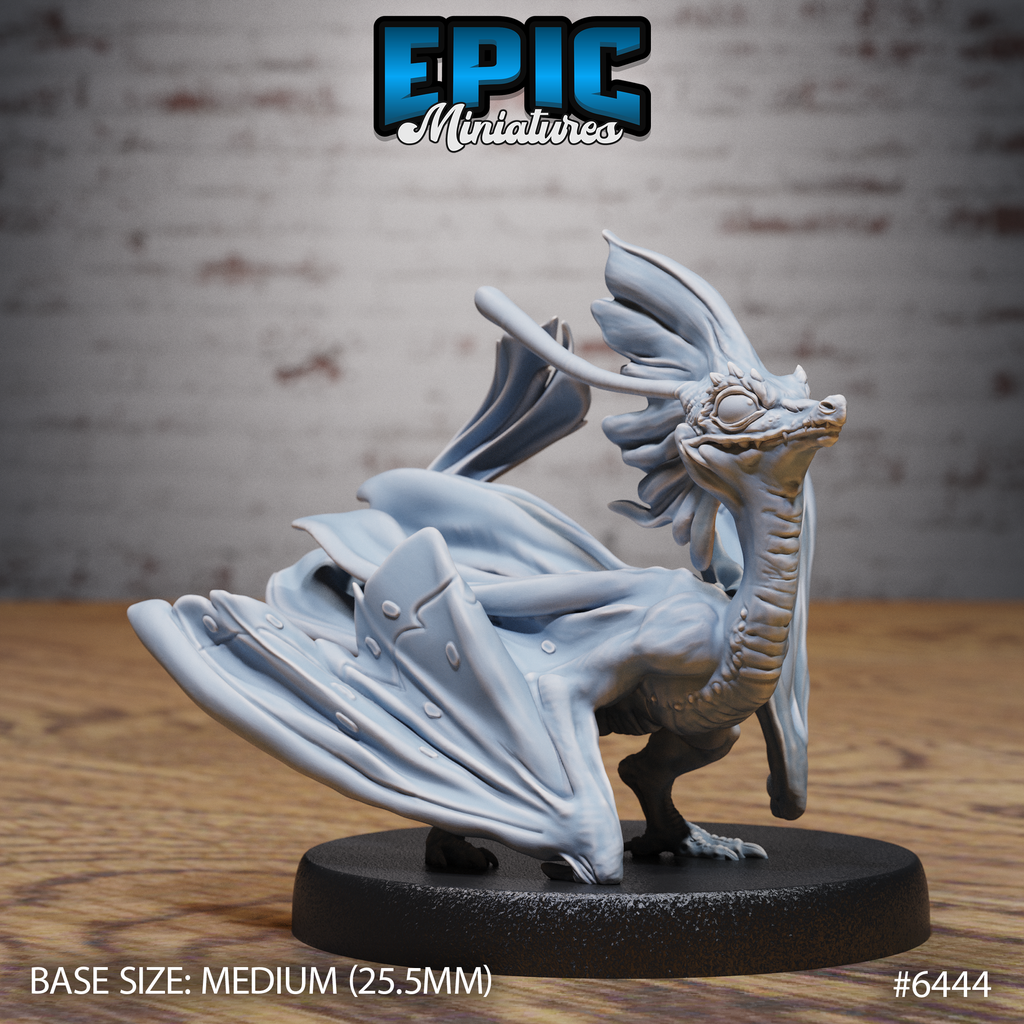 Dragonborn Rogue RPG miniature for tabletop gaming - Resin printed - 28mm and 32mm scale - Epic Miniature