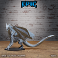 Dire Spider RPG miniature for role-playing games - Resin printed - 28mm and 32mm scale - Epic Miniature