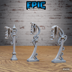 #6696k - Figurine Lich Crypt Scatter en résine pour JDR