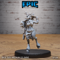 #7124 - Figurine Deer Folk Girl en résine pour JDR