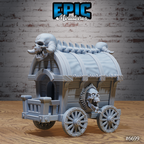 #6699 - Figurine Dark Carriage en résine pour JDR