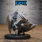 Dragonborn Rogue RPG miniature for tabletop gaming - Resin printed - 28mm and 32mm scale - Epic Miniature
