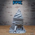 #6331 - Figurine Drill House en résine pour JDR