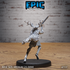 #7117 - Figurine Green Knight Guardian en résine pour JDR