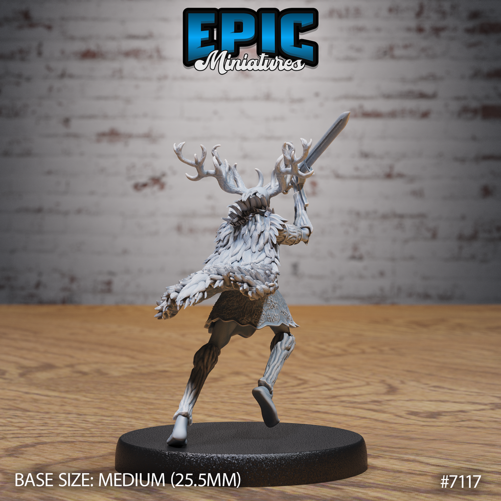 #7117 - Figurine Green Knight Guardian en résine pour JDR