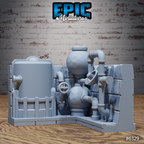 #6329a - Figurine Laboratory Walls & Tiles en résine pour JDR