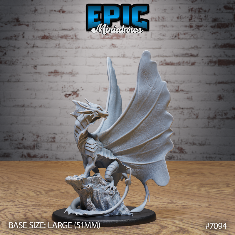 #7094 - Figurine Fairy Dragon en résine pour JDR