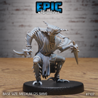#7107 - Figurine Pincer Insectoid Sneacking en résine pour JDR