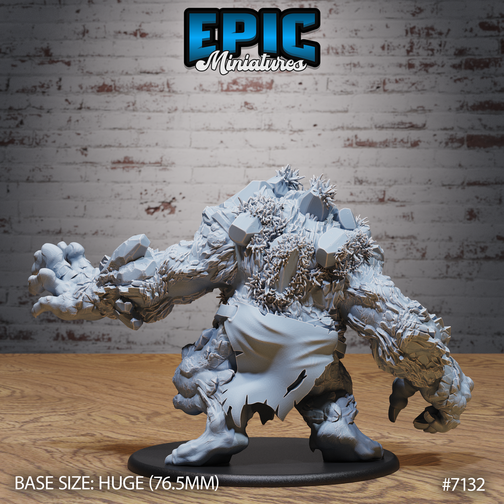 #7132 - Figurine Nature Troll en résine pour JDR