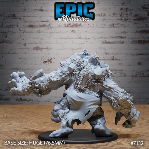 #7132 - Figurine Nature Troll en résine pour JDR