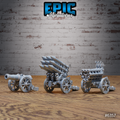 #6357 - Figurine Dwarven Cannons en résine pour JDR